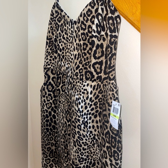 Women’s Dress Size 18W , 20W B DARLIN Brown Animal Print Cocktail Body Con Dress - Picture 9 of 9